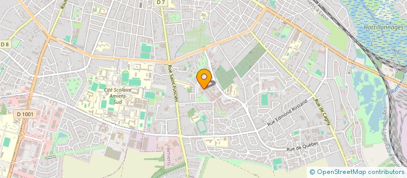 localisation de l'entreprise MONSIEUR MUSTAPHA HENNANE  AMIENS