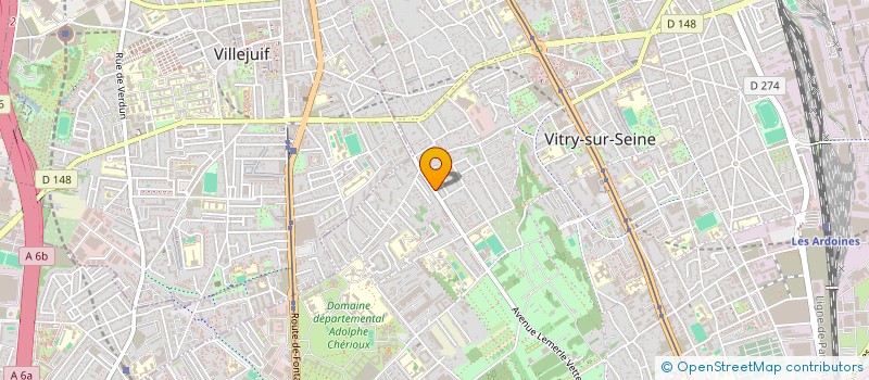 localisation de l'entreprise MONSIEUR MUSTAPHA HICHRI à VITRY-SUR-SEINE