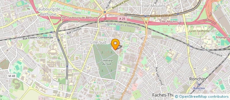localisation de l'entreprise MONSIEUR MUSTAPHA HOUMMAD à LILLE