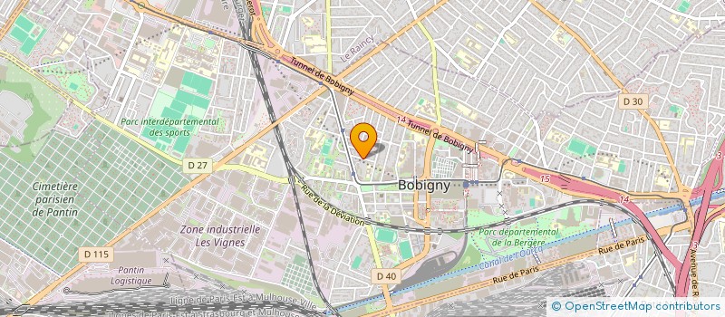 localisation de l'entreprise MONSIEUR MUSTAPHA IDIRE  BOBIGNY