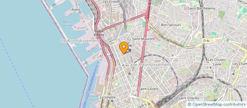 localisation de l'entreprise MONSIEUR MUSTAPHA JARJOUR à MARSEILLE