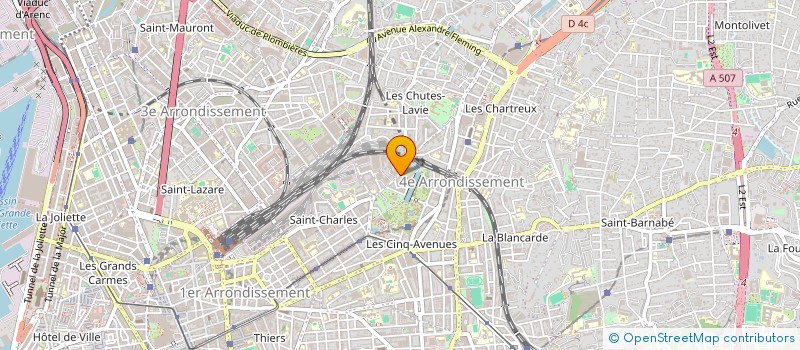 localisation de l'entreprise MONSIEUR MUSTAPHA KABOUH à MARSEILLE