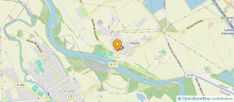 localisation de l'entreprise MONSIEUR MUSTAPHA KADDAOUI  ONDES