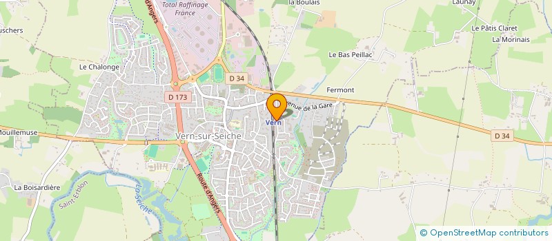 localisation de l'entreprise MONSIEUR MUSTAPHA KAITANI  VERN-SUR-SEICHE