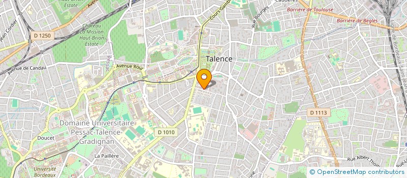 localisation de l'entreprise MONSIEUR MUSTAPHA KAMARA  TALENCE