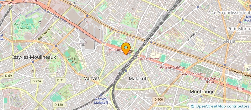 localisation de l'entreprise MONSIEUR MUSTAPHA KECHIR à VANVES