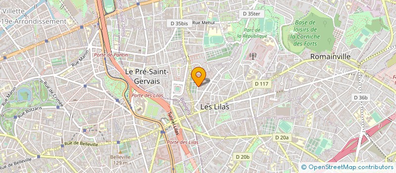 localisation de l'entreprise MONSIEUR MUSTAPHA KELAI à LES LILAS