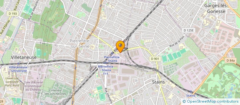 localisation de l'entreprise MONSIEUR MUSTAPHA KHALFET à PIERREFITTE-SUR-SEINE