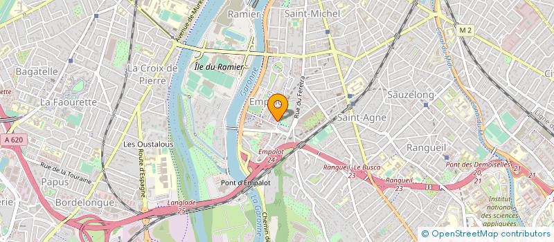 localisation de l'entreprise MONSIEUR MUSTAPHA KHATBI à TOULOUSE