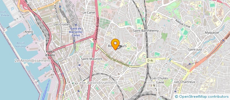 localisation de l'entreprise MONSIEUR MUSTAPHA KHELIFA-MAHADJOUBI  MARSEILLE 14EME