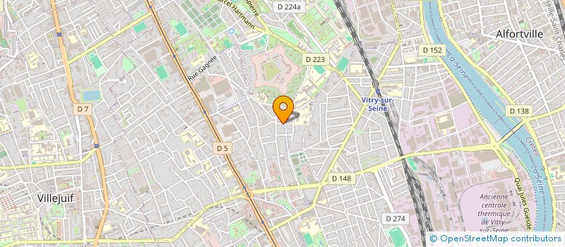 localisation de l'entreprise MONSIEUR MUSTAPHA KHIDER  VITRY-SUR-SEINE