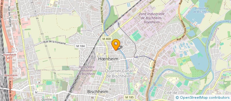 localisation de l'entreprise MONSIEUR MUSTAPHA KIRI  HNHEIM