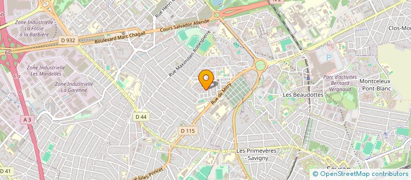 localisation de l'entreprise MONSIEUR MUSTAPHA LACENE NECER à AULNAY-SOUS-BOIS