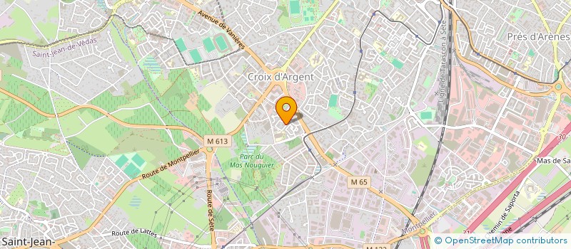 localisation de l'entreprise MONSIEUR MUSTAPHA LADJADJ  MONTPELLIER