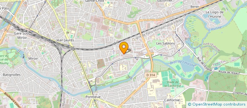 localisation de l'entreprise MONSIEUR MUSTAPHA LAKHLIFI  LE MANS