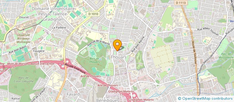 localisation de l'entreprise MONSIEUR MUSTAPHA LAKRISSI  TALENCE