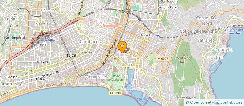 localisation de l'entreprise MONSIEUR MUSTAPHA LALIAM à NICE