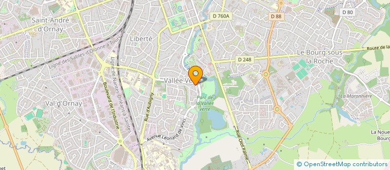 localisation de l'entreprise MONSIEUR MUSTAPHA LO à LA ROCHE-SUR-YON