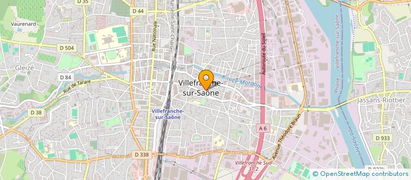 localisation de l'entreprise MONSIEUR MUSTAPHA MAADOUR à VILLEFRANCHE-SUR-SAONE