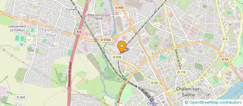 localisation de l'entreprise MONSIEUR MUSTAPHA MAAZA  CHALON-SUR-SAONE