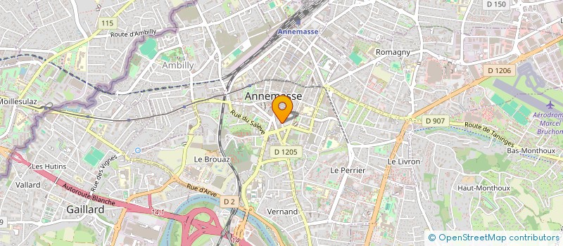 localisation de l'entreprise MONSIEUR MUSTAPHA MAJDOUBI à ANNEMASSE