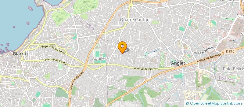 localisation de l'entreprise MONSIEUR MUSTAPHA MARBI  ANGLET