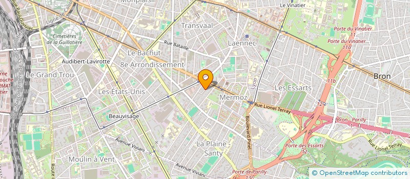 localisation de l'entreprise MONSIEUR MUSTAPHA MECHARAH  LYON