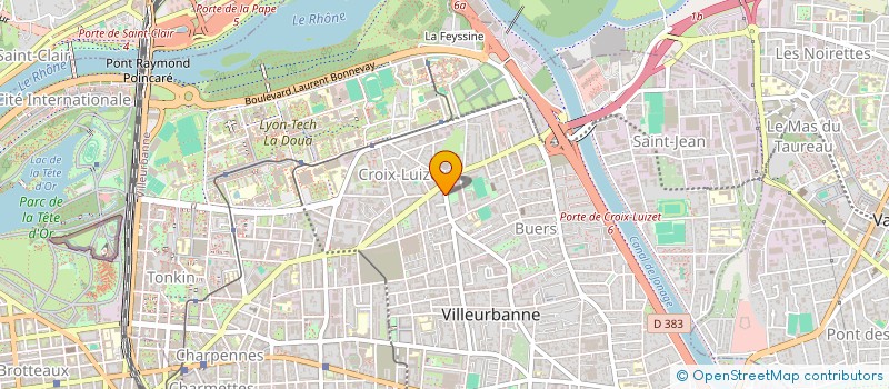 localisation de l'entreprise MONSIEUR MUSTAPHA MEGHERBI  VILLEURBANNE