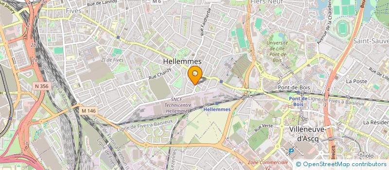 localisation de l'entreprise MONSIEUR MUSTAPHA MEKHTOUB à LILLE