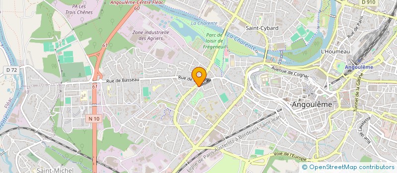localisation de l'entreprise MONSIEUR MUSTAPHA MEKKI à ANGOULEME
