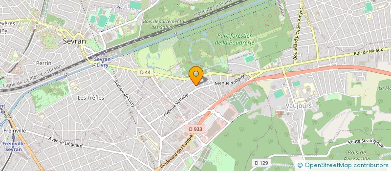 localisation de l'entreprise MONSIEUR MUSTAPHA MERNISSI à LIVRY-GARGAN