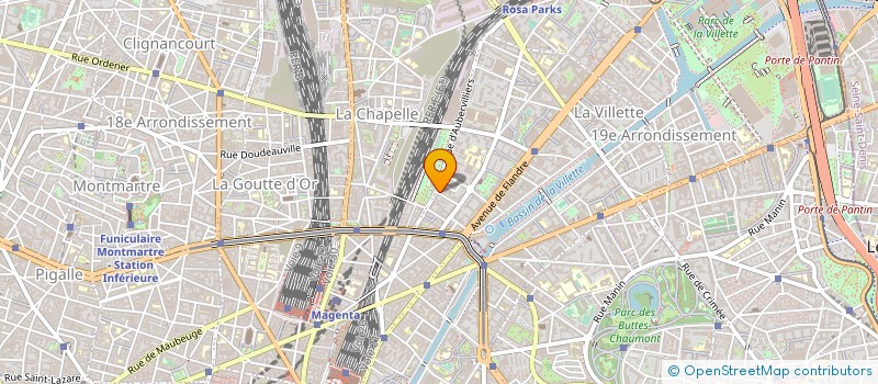 localisation de l'entreprise MONSIEUR MUSTAPHA MESKINE  PARIS