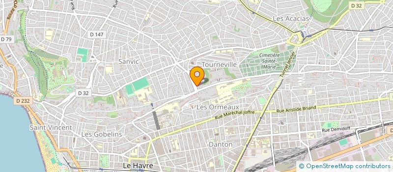 localisation de l'entreprise MONSIEUR MUSTAPHA MESLEM à LE HAVRE