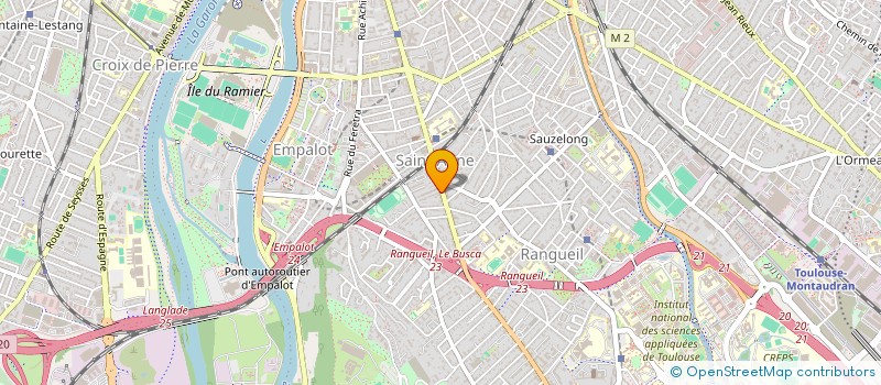 localisation de l'entreprise MONSIEUR MUSTAPHA METAHRI à TOULOUSE
