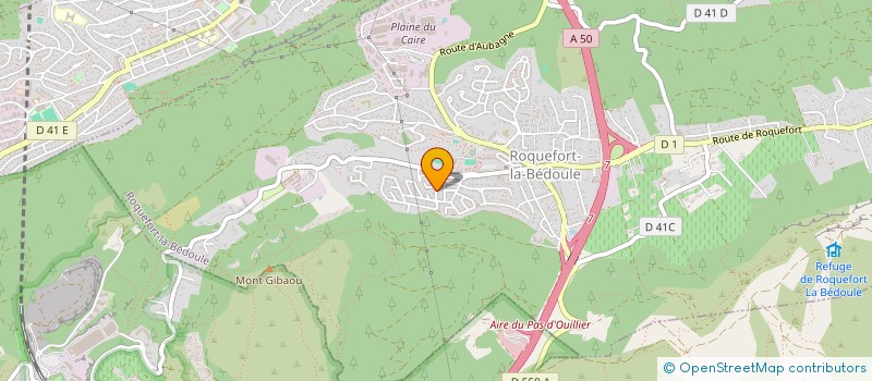 localisation de l'entreprise MONSIEUR MUSTAPHA MICHAL  ROQUEFORT-LA-BEDOULE