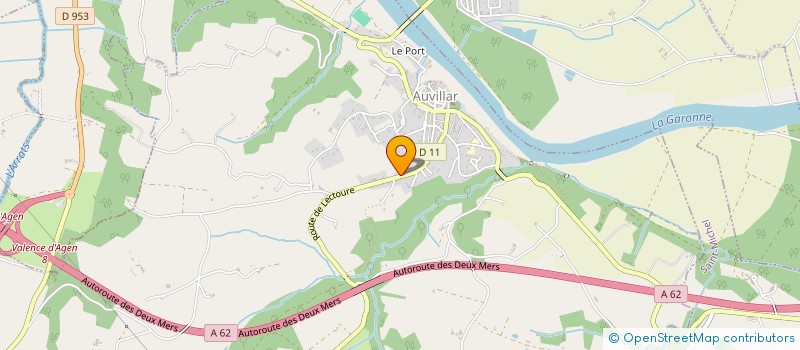 localisation de l'entreprise MONSIEUR MUSTAPHA MILOUDI  AUVILLAR