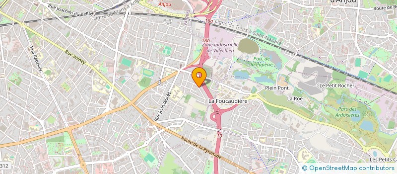 localisation de l'entreprise MONSIEUR MUSTAPHA MOHAMED YUSUF à ANGERS