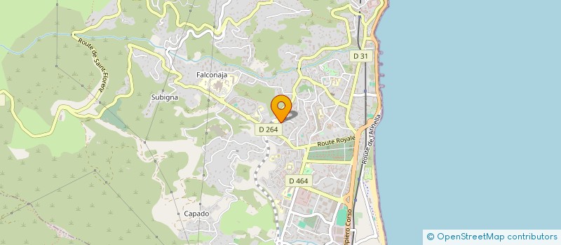 localisation de l'entreprise MONSIEUR MUSTAPHA MOUFAKKIR à BASTIA