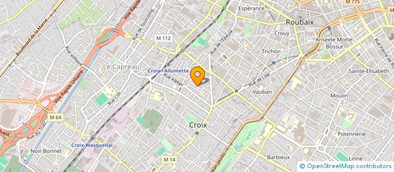 localisation de l'entreprise MONSIEUR MUSTAPHA NACHIT  CROIX