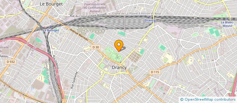 localisation de l'entreprise MONSIEUR MUSTAPHA OUFELLA à DRANCY