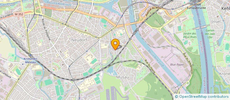 localisation de l'entreprise MONSIEUR MUSTAPHA OUHMIZ à STRASBOURG