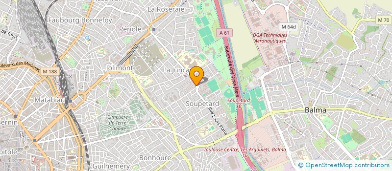 localisation de l'entreprise MONSIEUR MUSTAPHA OULAARIF à TOULOUSE