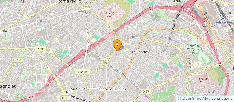 localisation de l'entreprise MONSIEUR MUSTAPHA OULALDJ à MONTREUIL