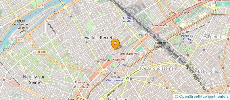 localisation de l'entreprise MONSIEUR MUSTAPHA OUMESSAD à LEVALLOIS-PERRET