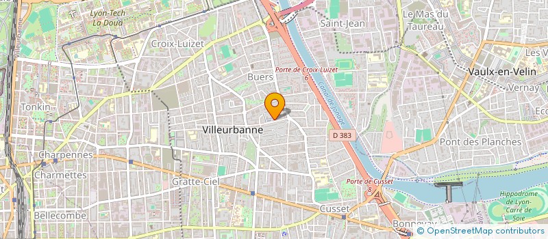 localisation de l'entreprise MONSIEUR MUSTAPHA OUZAA  VILLEURBANNE