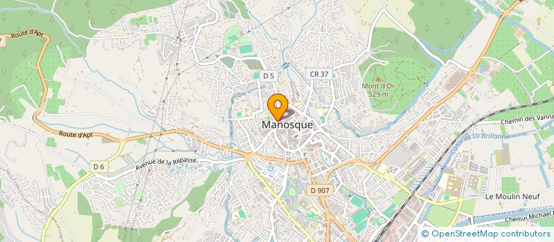 localisation de l'entreprise MONSIEUR MUSTAPHA QUANDIL à MANOSQUE