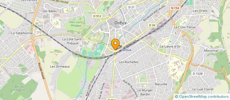 localisation de l'entreprise MONSIEUR MUSTAPHA RABIHOU à DREUX