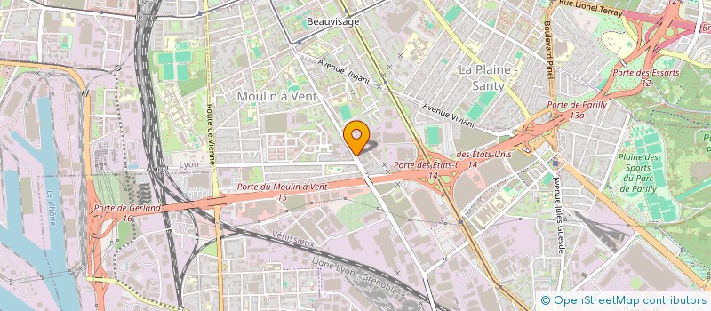 localisation de l'entreprise MONSIEUR MUSTAPHA RACHI  VENISSIEUX