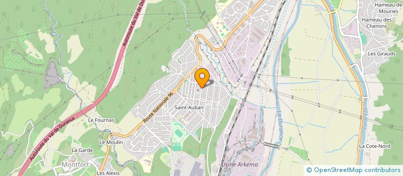 localisation de l'entreprise MONSIEUR MUSTAPHA RACHID  CHATEAU-ARNOUX-SAINT-AUBAN