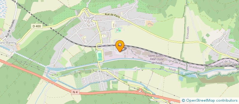 localisation de l'entreprise MONSIEUR MUSTAPHA RAKIE  FOUG